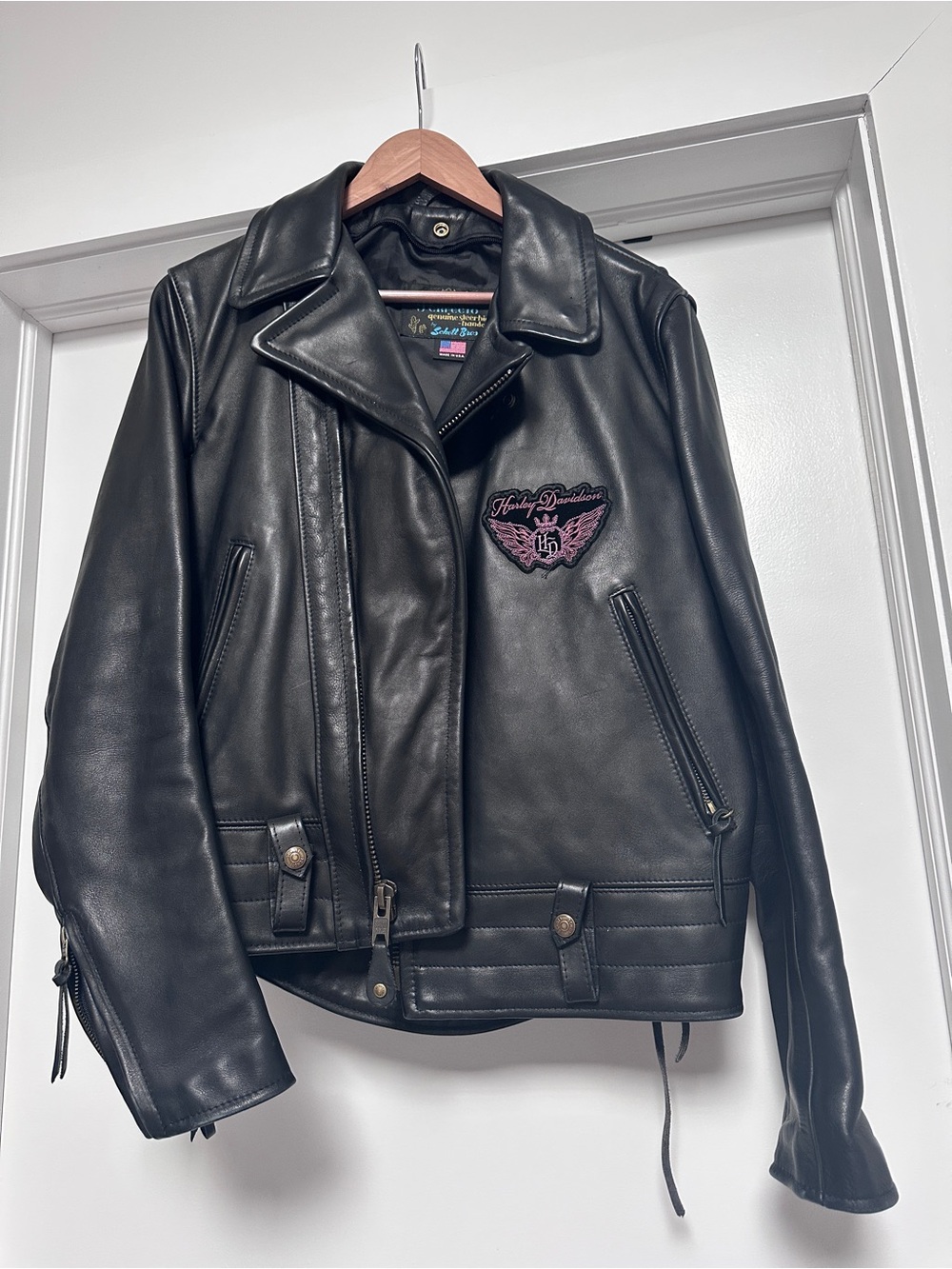 Vintage Harley Davidson Leather Jacket